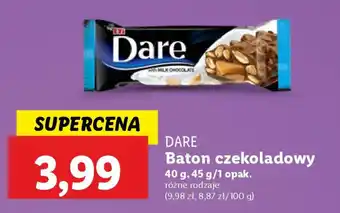 Lidl DARE Baton czekoladowy oferta