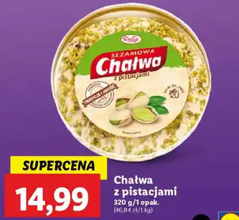 Lidl Chałwa z pistacjami oferta