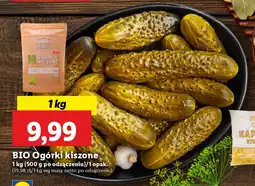 Lidl BIO Ogórki kiszone oferta