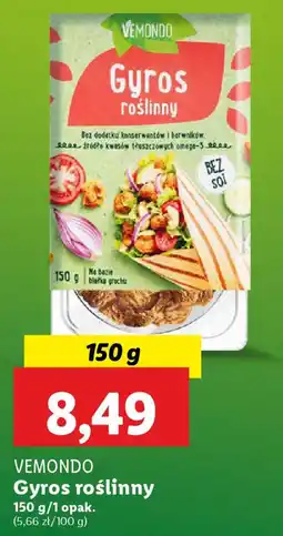 Lidl Vemondo gyros roślinny oferta