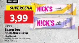 Lidl N!cks baton bez dodatku cukru oferta