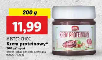 Lidl Mister choc krem proteinowy oferta