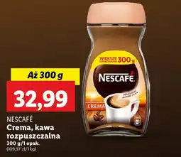 Lidl Nescafé crema, kawa rozpuszczalna oferta