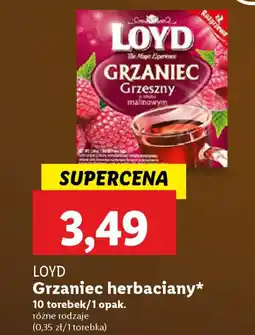 Lidl Loyd grzaniec herbaciany oferta