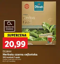 Lidl Dilmah herbata czarna cejlońska oferta