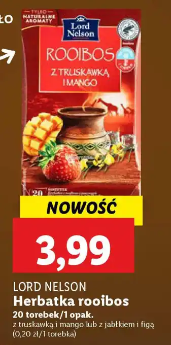 Lidl Lord nelson herbatka rooibos oferta