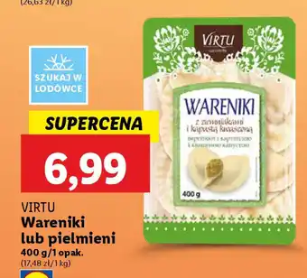 Lidl Virtu wareniki lub pielmieni oferta