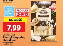 Lidl Chef select pierogi z bryndzą i boczkiem oferta