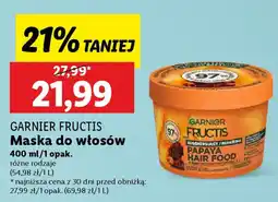 Lidl Garnier fructis maska do włosów oferta