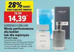 Lidl Suddenly/g.bellini woda perfumowana oferta