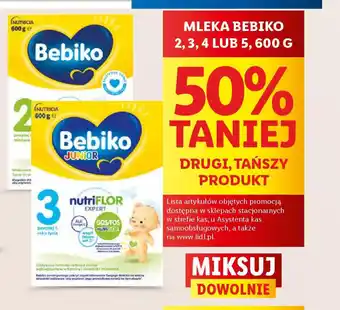 Lidl Mleka bebiko 2, 3, 4 lub 5 oferta