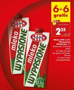 Biedronka Mleko UHT 3.2% Wypasione Mlekovita 1 oferta