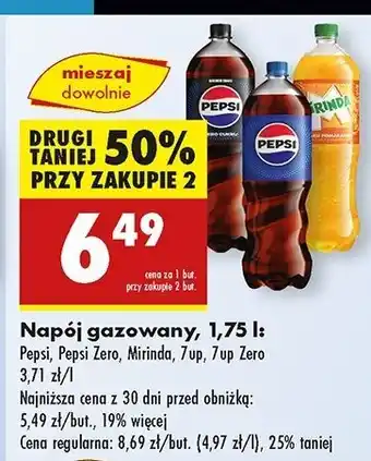 Biedronka Napój 7Up Zero (Free) oferta