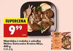 Wątróbka z indyka cebulką Kraina Mięs