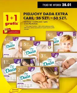 Biedronka Pieluchy 2 mini Dada Extra Care oferta