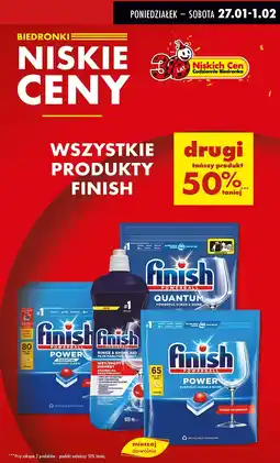 Biedronka Płyn nabłyszczający Finish Nabłyszczacz oferta