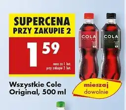 Biedronka Napój Cola Original Zero oferta