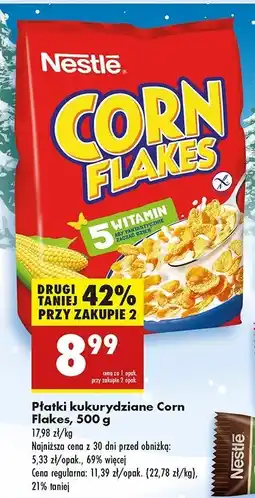 Biedronka Płatki śniadaniowe Corn Flakes (Nestle) oferta