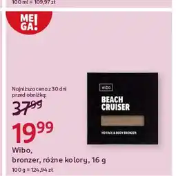 Rossmann Perfumowany bronzer do twarzy i ciała nr 01 Wibo Beach Cruiser oferta