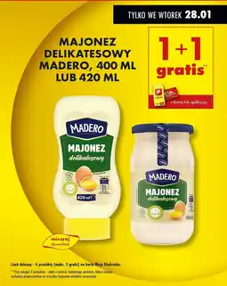 Biedronka Majonez delikatesowy Madero oferta