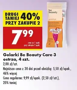 Biedronka Maszynka do golenia Be Beauty Care oferta