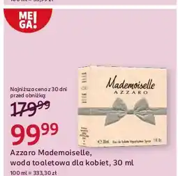 Rossmann Woda toaletowa Azzaro Mademoiselle oferta