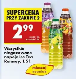 Biedronka Napój z ekstraktem czarnej herbaty bergamot Remsey Ice Tea oferta