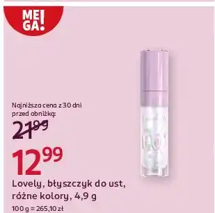 Rossmann Błyszczyk do ust 10 Lovely H2O oferta