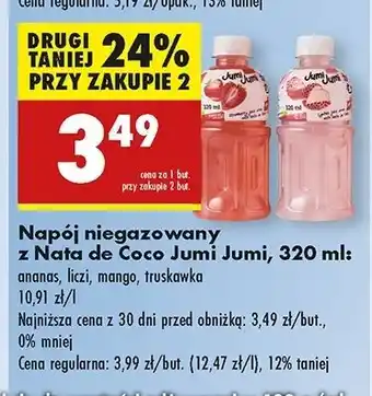 Biedronka Napój mango Jumi oferta