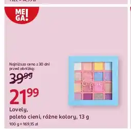 Rossmann Paleta cieni do powiek cupcake Lovely oferta