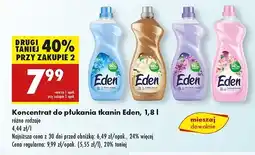 Biedronka Płyn do płukania tkanin tuberose & violet Eden Olejki Naturalne oferta