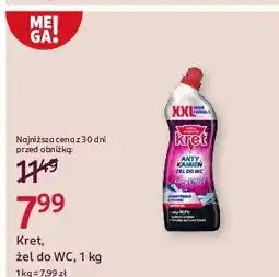 Rossmann Żel do wc anty kamień Kret oferta