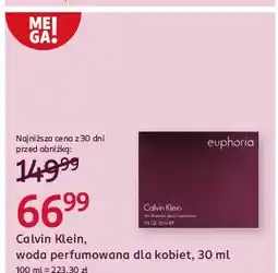 Rossmann Woda perfumowana Calvin Klein Euphoria oferta