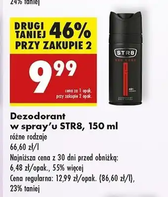 Biedronka Dezodorant Str8 Red Code oferta