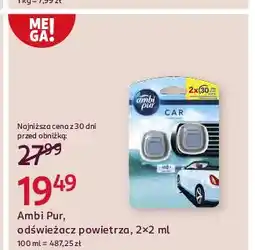 Rossmann Odświezacz powietrza ocean mist Ambi Pur Car oferta