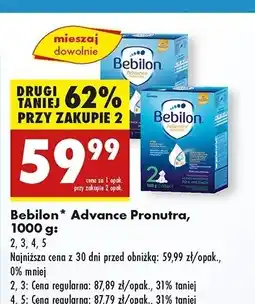 Biedronka Mleko 5 Bebilon Advance Pronutra oferta