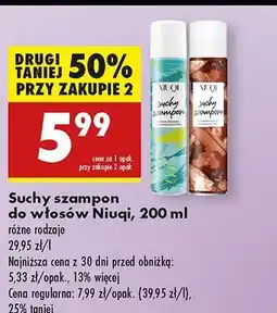 Biedronka Szampon suchy brązowy Niuqi oferta