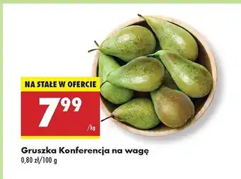 Biedronka Gruszka konferencja oferta