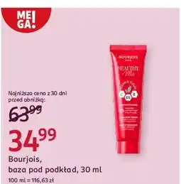 Rossmann Baza pod podkład Bourjois Healthy Mix oferta