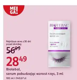 Rossmann Serum pobudzające wzrost rzęs Biotebal oferta