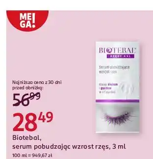 Rossmann Serum pobudzające wzrost rzęs Biotebal oferta