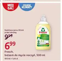 Rossmann Balsam do naczyń cytrynowy Frosch oferta