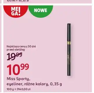 Rossmann Eyeliner Miss Sporty Studio Colour oferta