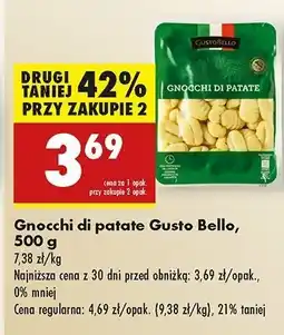 Biedronka Gnocchi di patate Gustobello oferta