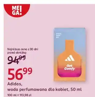 Rossmann Woda toaletowa get comfy Adidas Fresh Vibes oferta