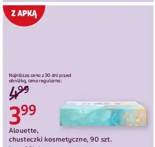 Rossmann Chusteczki higieniczne soft lotion Alouette oferta