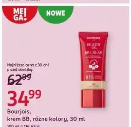 Rossmann Krem bb 02 medium Bourjois Healthy Mix oferta