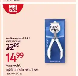 Rossmann Cążki do skórek Fusswohl oferta