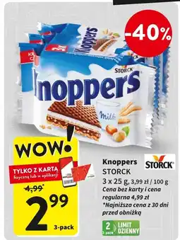 Intermarche Wafelek Knoppers oferta