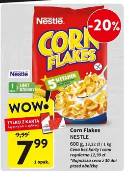 Intermarche Płatki śniadaniowe Corn Flakes (Nestle) oferta